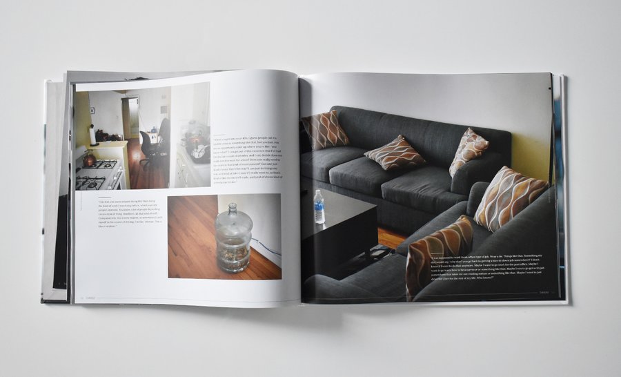 Photo journal spread, image 6 of 14
