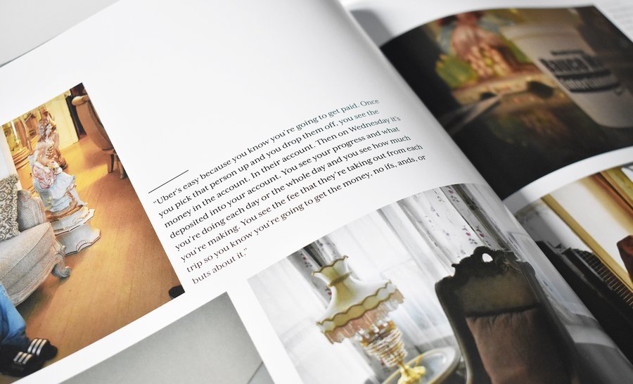 Photo journal spread, image 7 of 14