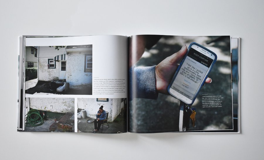 Photo journal spread, image 12 of 14