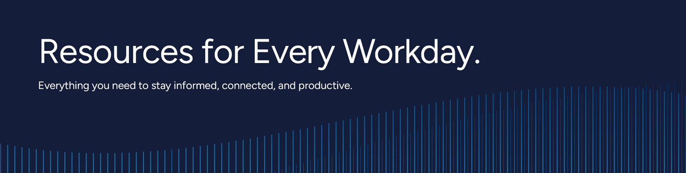 Internal resources banner