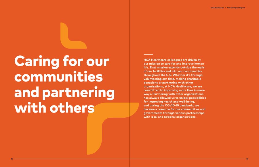 HCA Healthcare Annual Impact Report, page 19