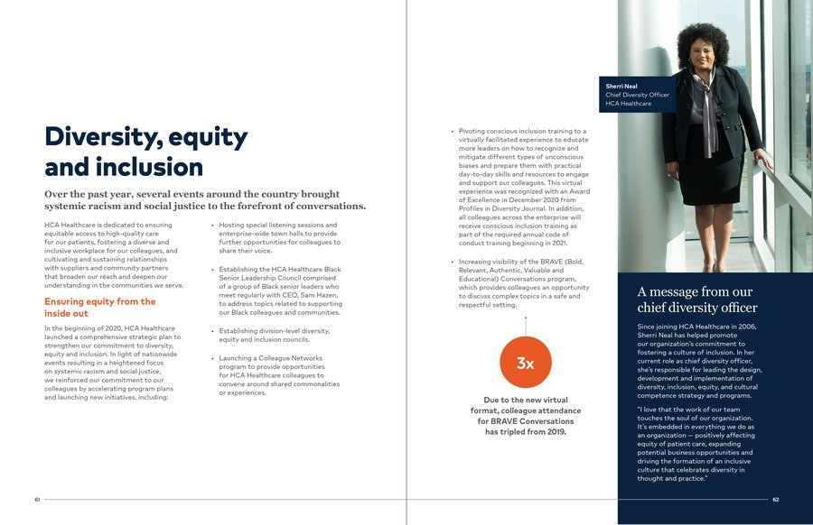 HCA Healthcare Annual Impact Report, page 26