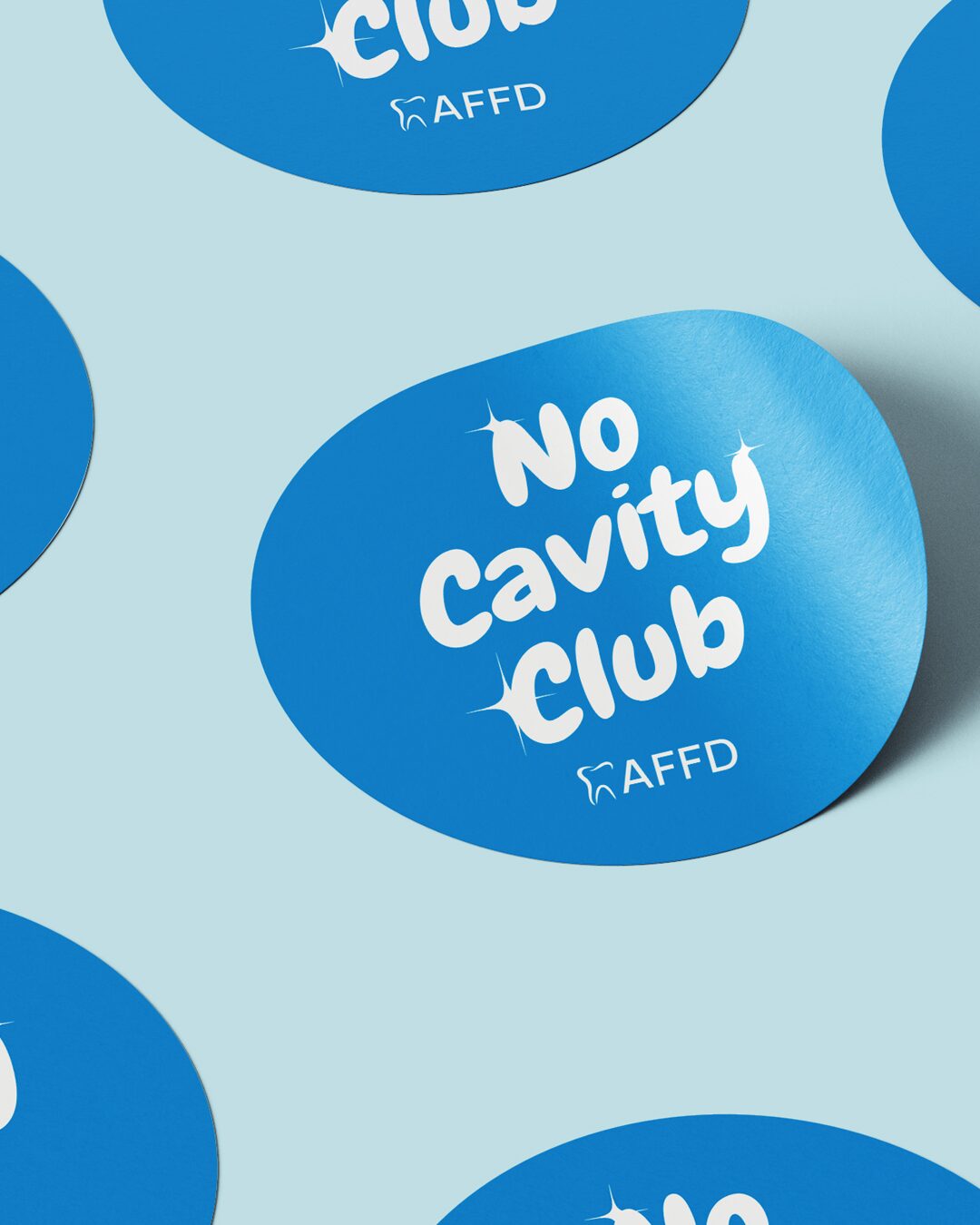 Sticker sheet for Avent Ferry Family Dentistry
