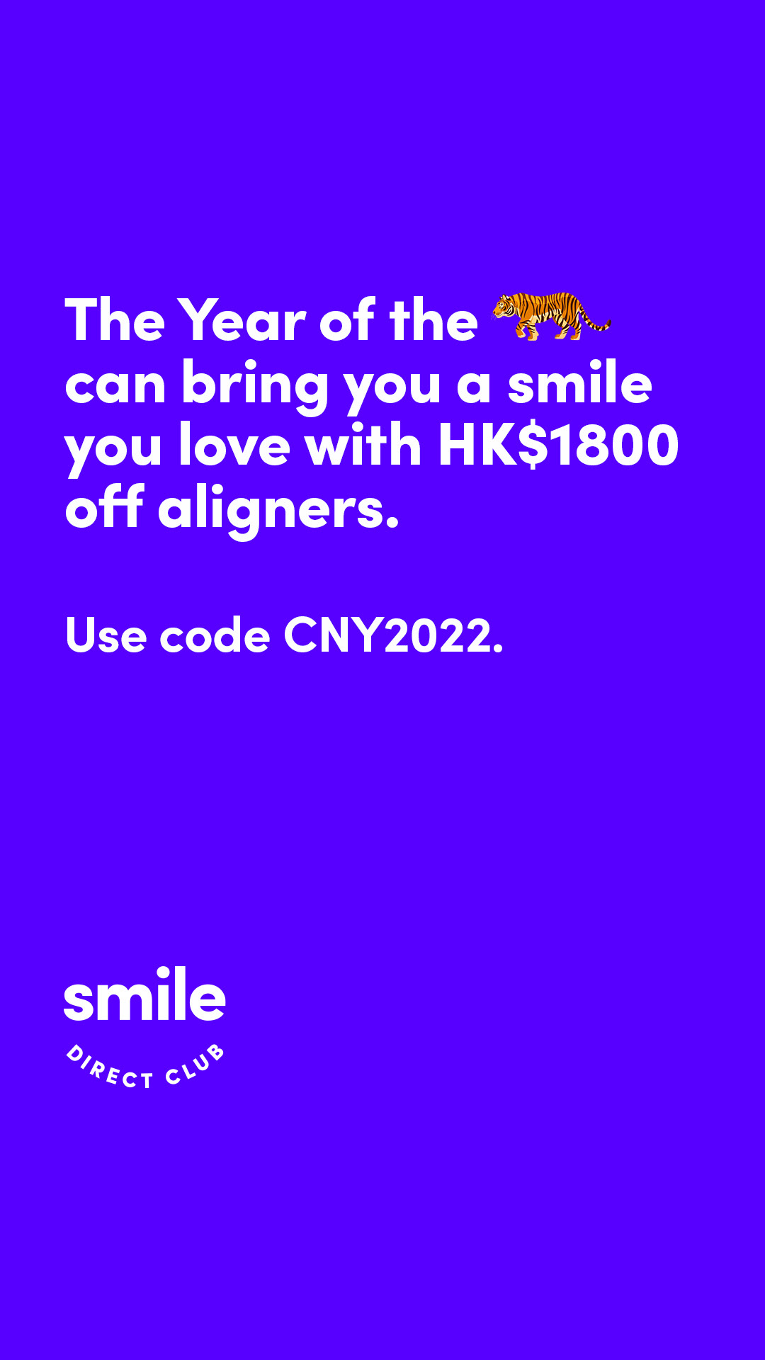 SmileDirectClub social advertising creative, execution 22